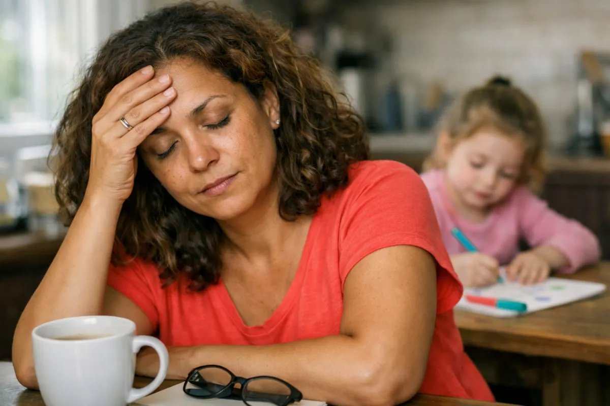 Hot Flushes & Little Feet: Perimenopause While Parenting