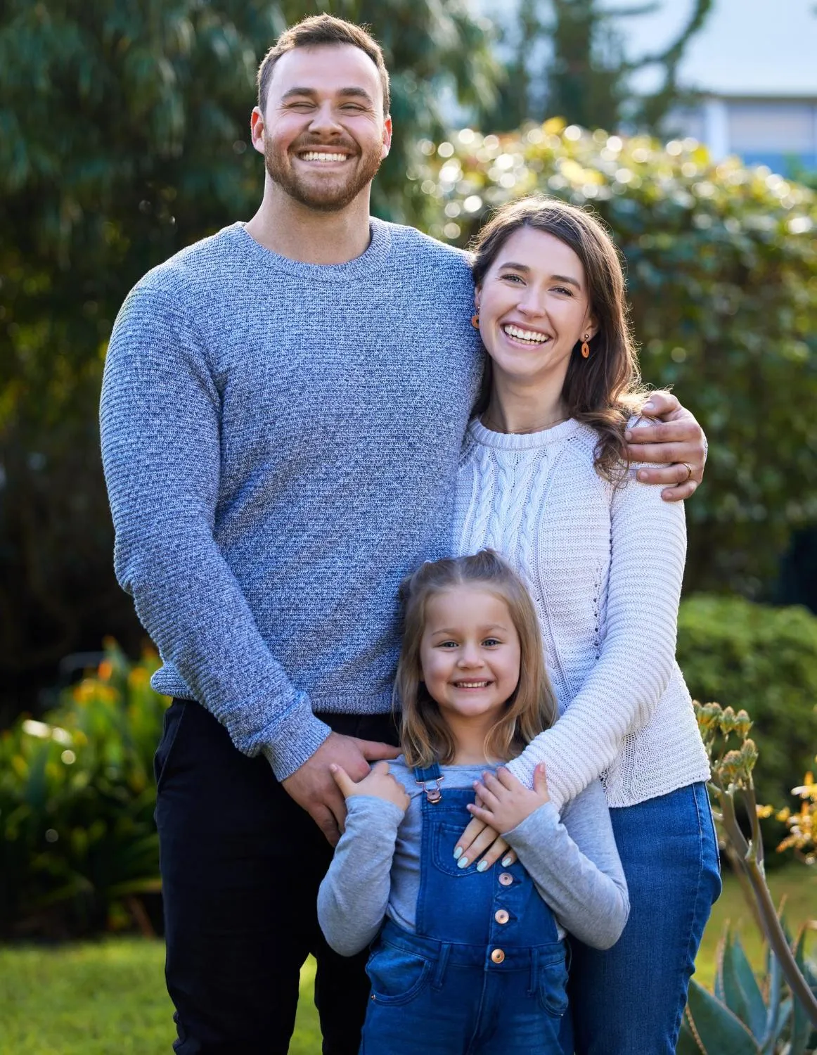 Picture showing happy family satisfied with services of Collective Power in Albemarle County, Virginia State, USA