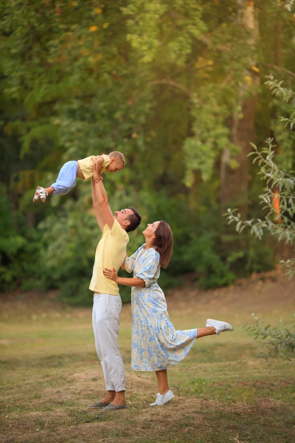 Picture showing happy family satisfied with services of Collective Power in Albemarle County, Virginia State, USA