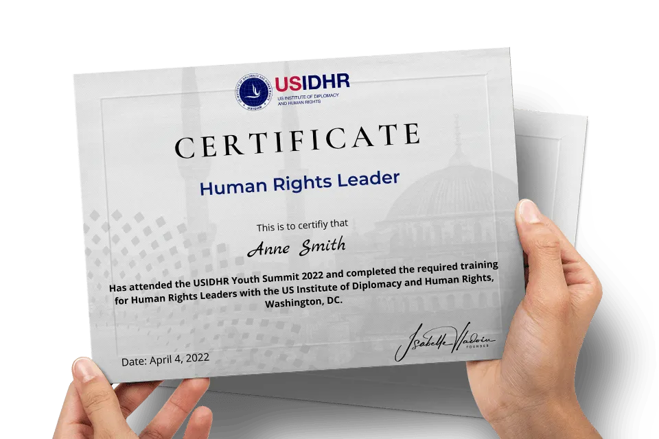Youth Summit USIDHR Become a Human Rights Leader 