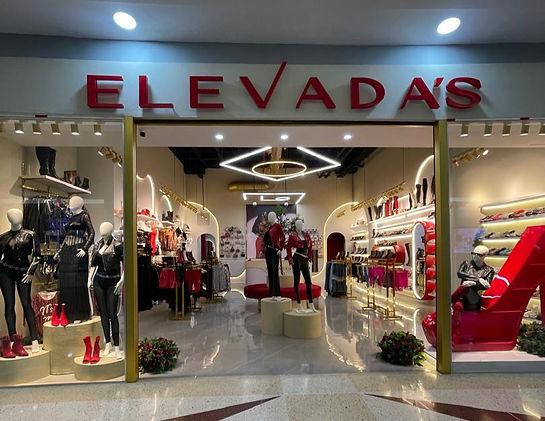Fachada de la tienda Elevadas en Sambil La Candelaria