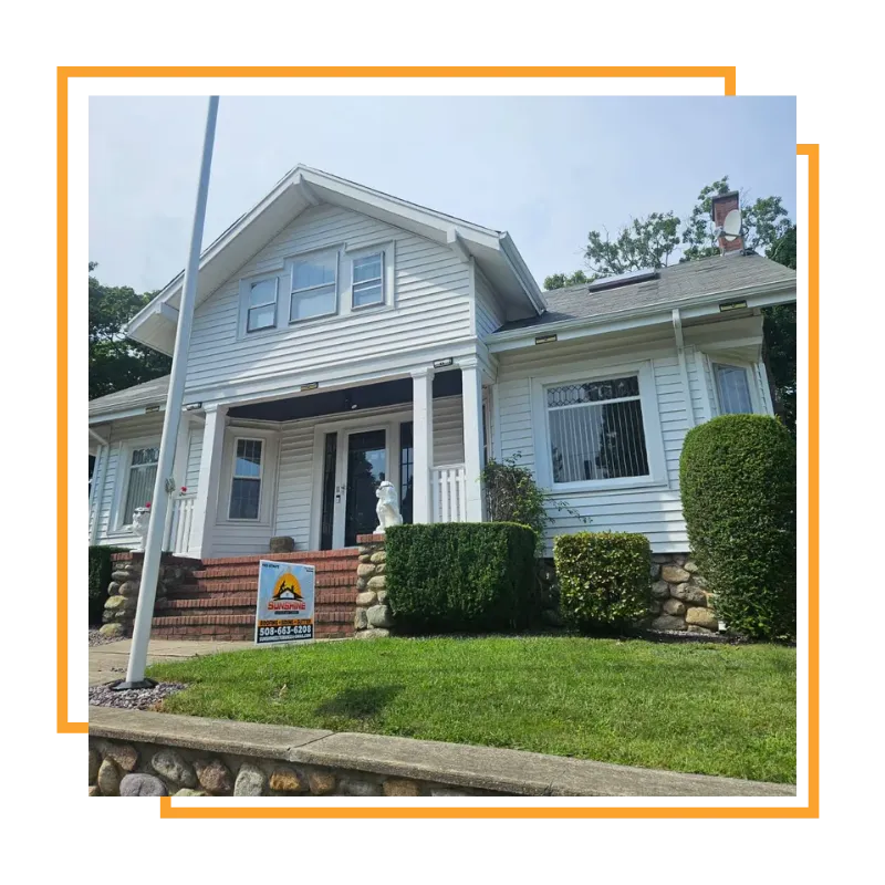 Roof replacement service completed in Brockton, MA