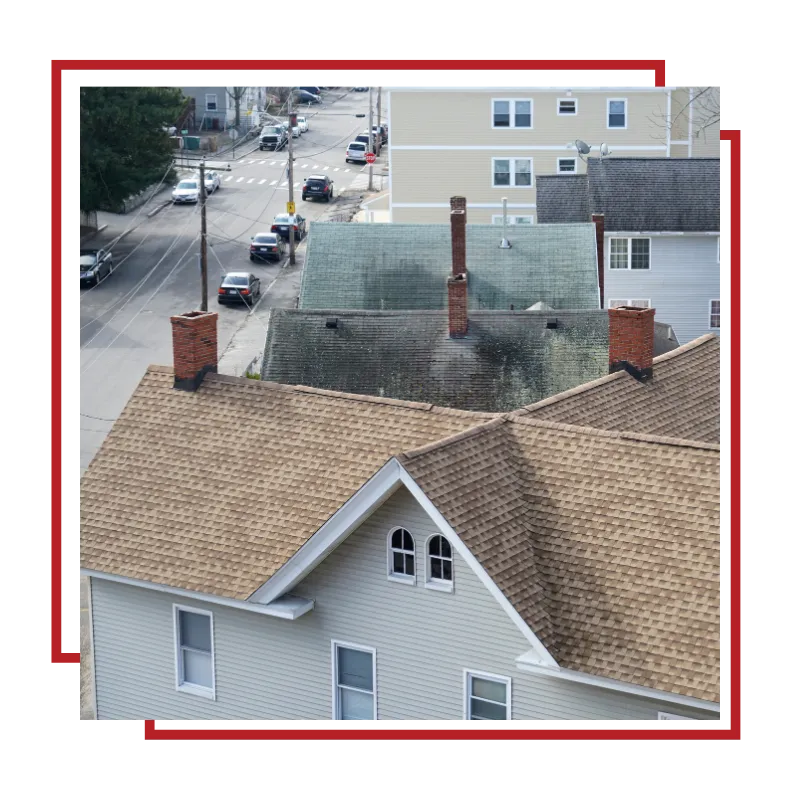 Residential roofing service team improving roof safety and protection in Stoughton, MA