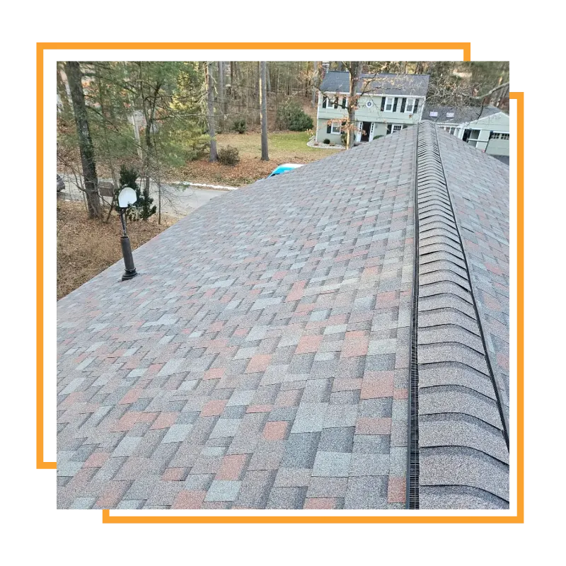 New roof replacement project completed for a home in Stoughton, MA