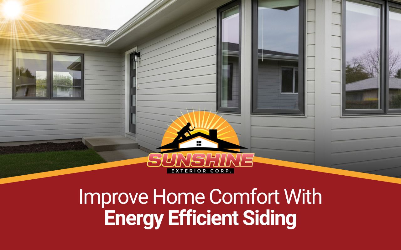 Improve Home Comfort With Energy Efficient Siding