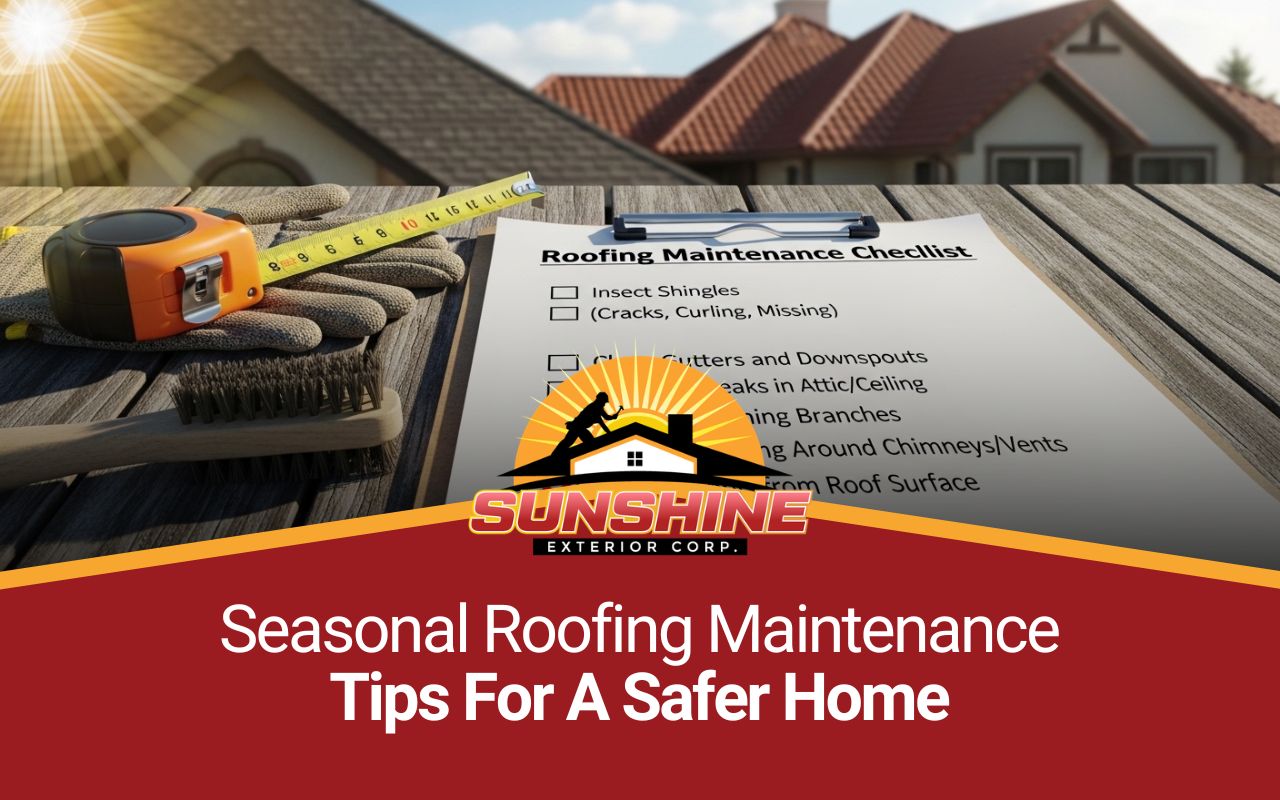 Seasonal Roofing Maintenance Tips For A Safer Home