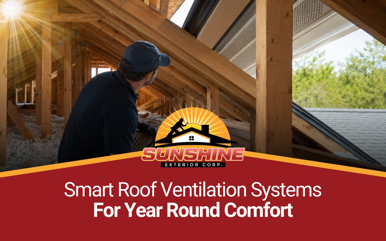 Smart Roof Ventilation Systems For Year Round Comfort