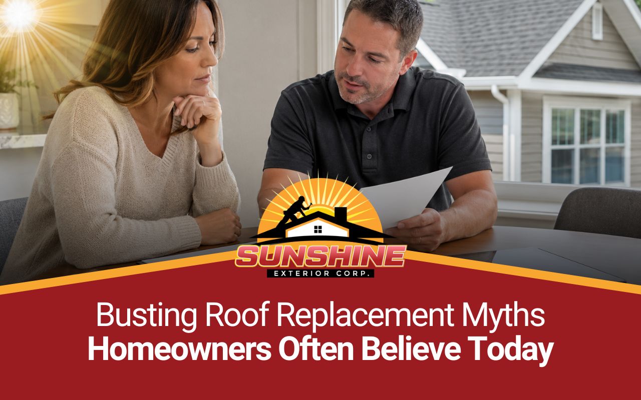 Busting Roof Replacement Myths Homeowners Often Believe Today