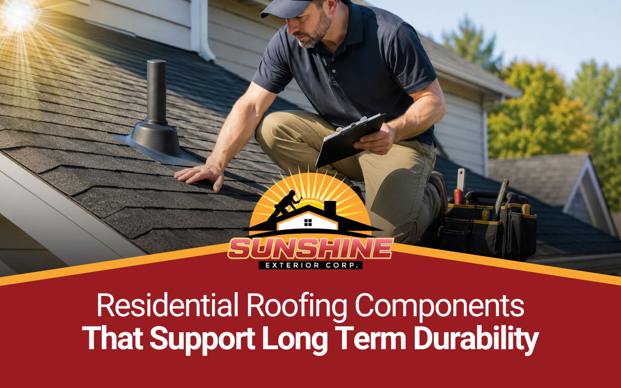 Residential Roofing Components That Support Long Term Durability