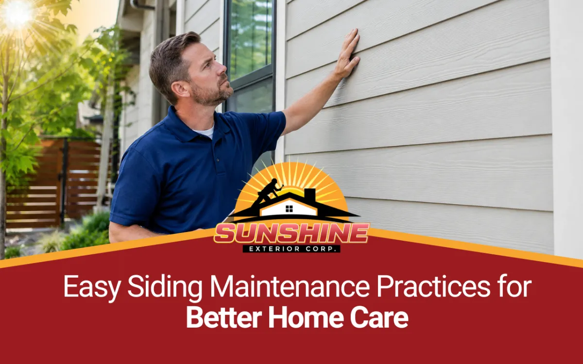 Siding Maintenance Practices for Better Home Care