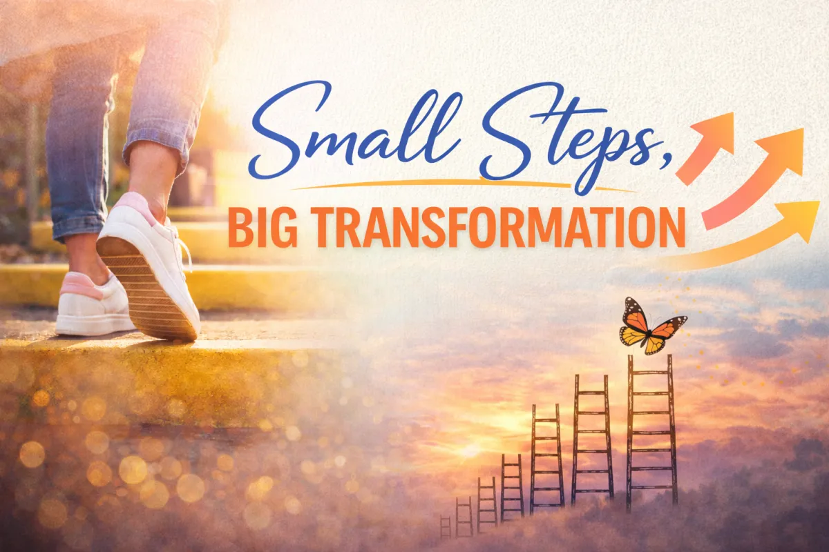 Small Steps, Big Transformation