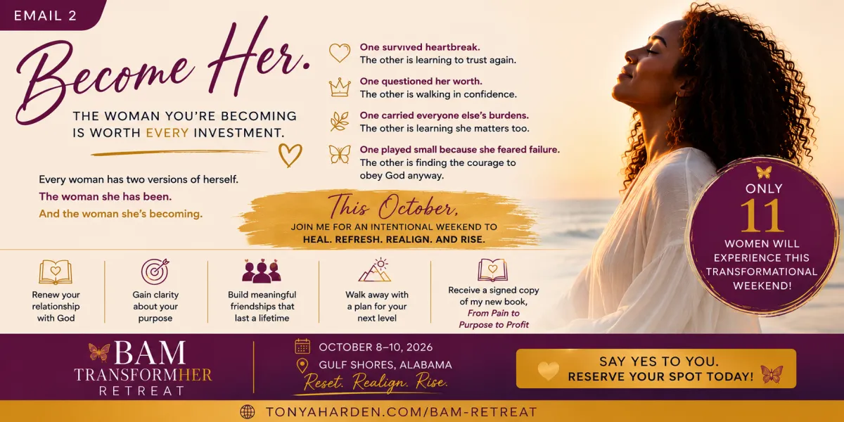 The woman you're becoming is worth every investment.