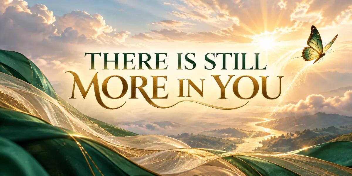 There’s Still More In You