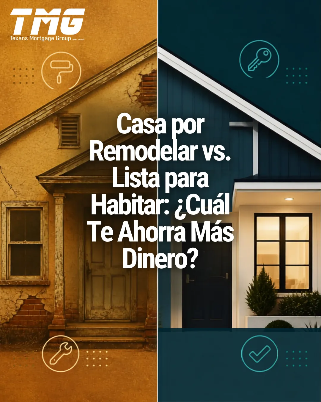 Casa para Remodelar vs. Casa Lista para Mudarse: ¿Cuál Te Permite Ahorrar Más Dinero?
