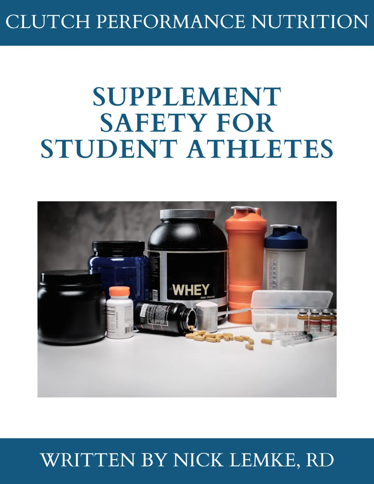 Supplement Safety Guide for Student Athletes