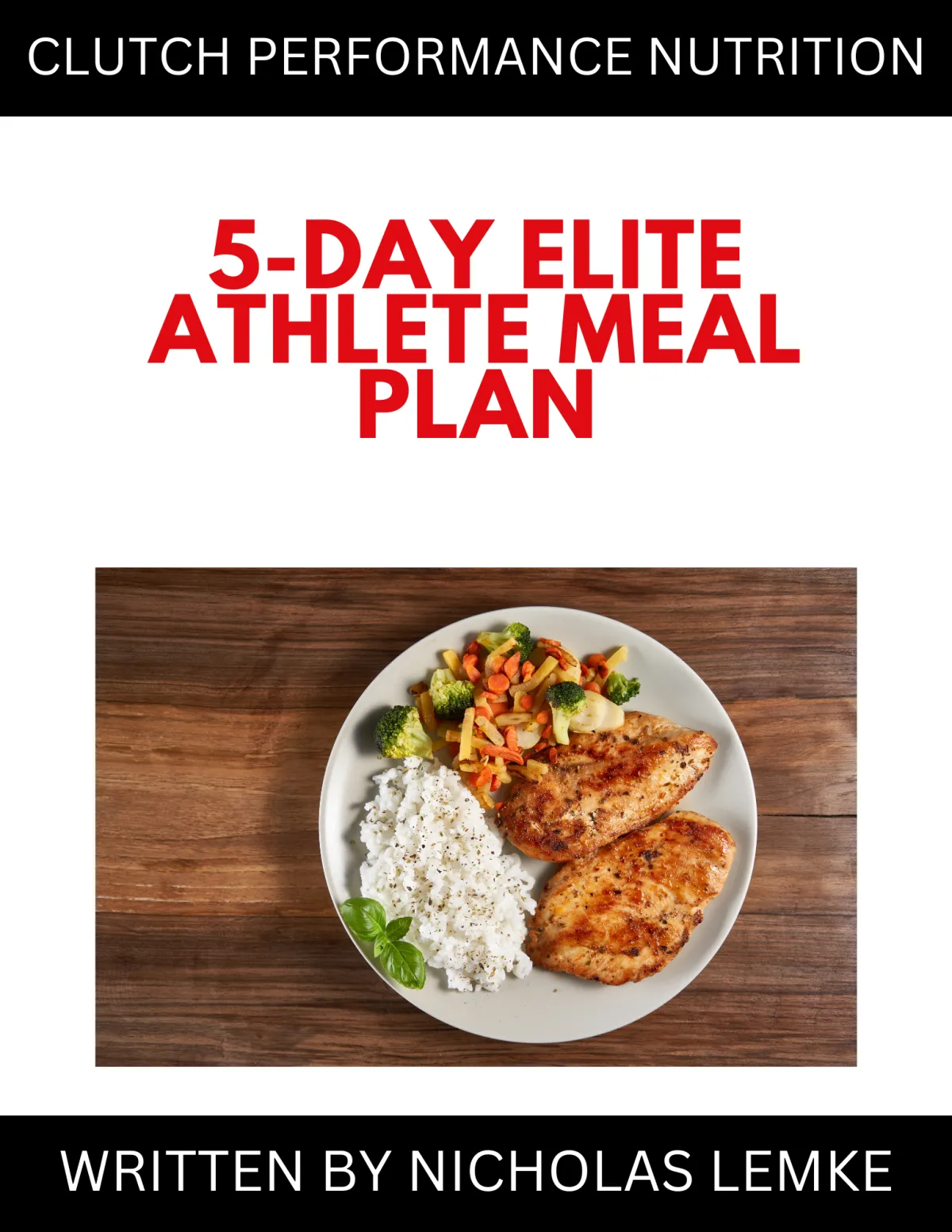 Grocery list inspired by D1 athletes like LeBron James and Serena Williams