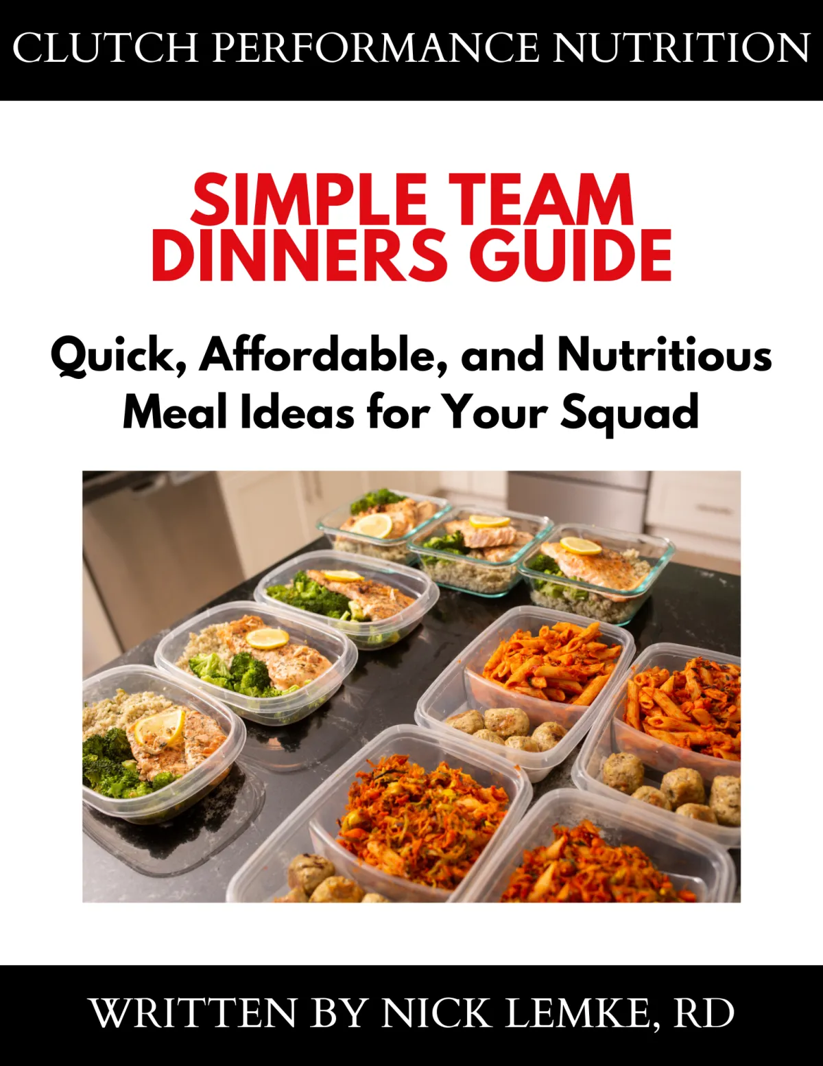 Grocery list inspired by D1 athletes like LeBron James and Serena Williams