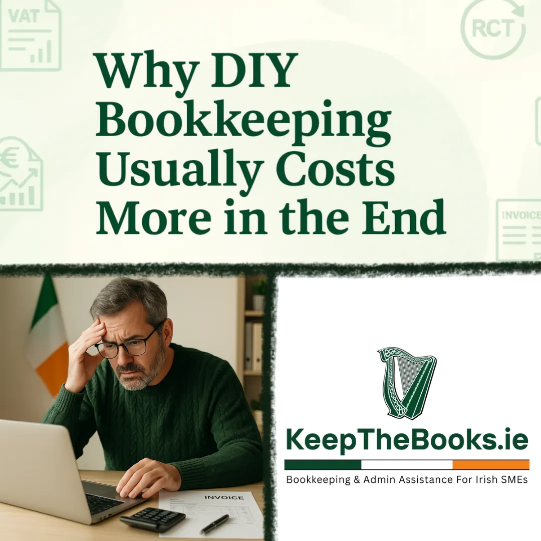 Why DIY BookKeeping Usually Costs More in the End PDF Front Page