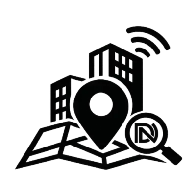 Ícone de presença local para Google Mapas e Bing, focado em Autoridade Local