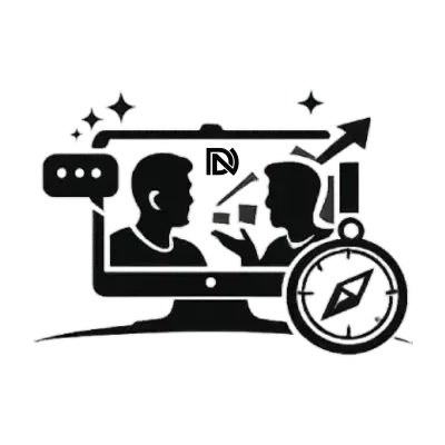 Ícone de consultoria estratégica para SEO, posicionamento orgânico e direção por dados