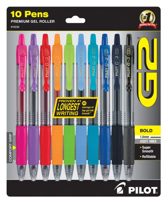 Pilot G2 Premium Gel Pens