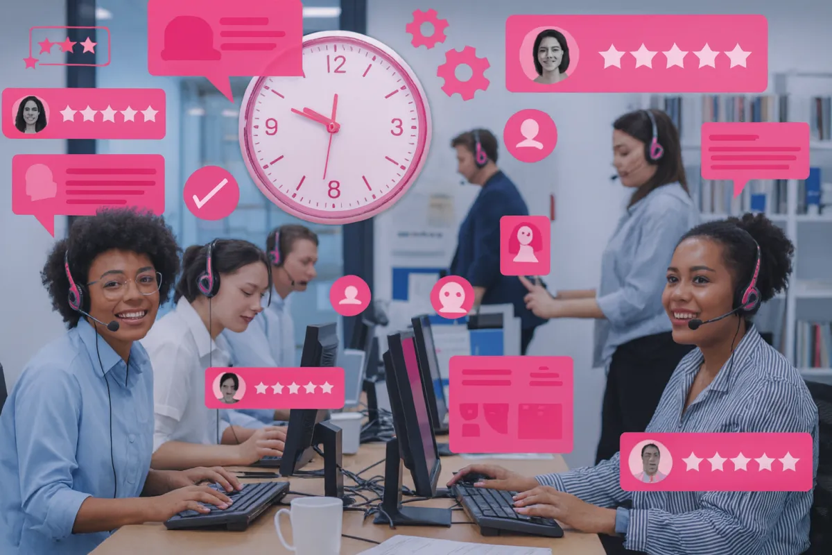 Let your YWait AI Team take care of the busywork: answering chats, requesting reviews, sending reminders, and managing repetitive support—day and night, always on-brand.