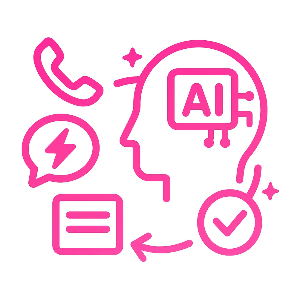 Every call, chat, form, and message is instantly tracked, routed, and followed up by our AI-powered systems—so nothing falls through the cracks.