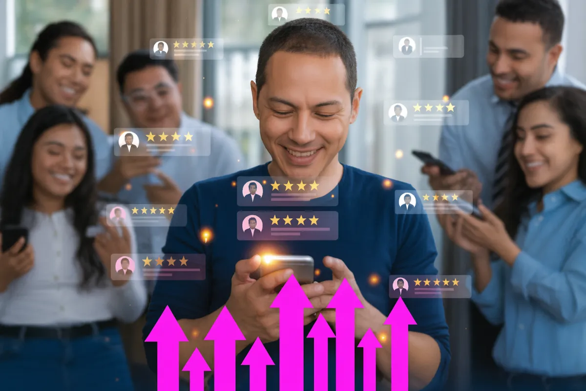 Never chase reviews again! Our AI Team follows up with every customer, requests reviews at the perfect moment, and even helps you respond—so you’re always putting your best foot forward.