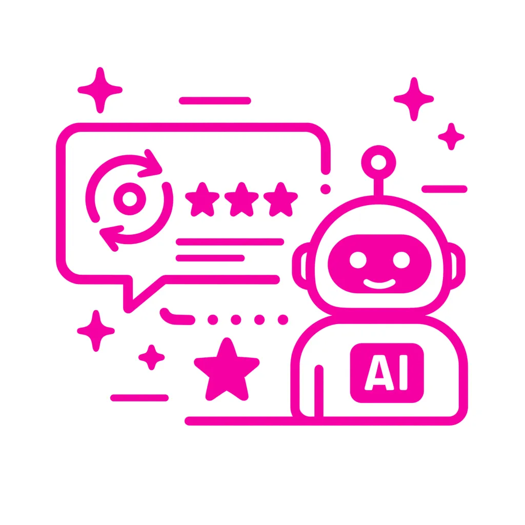 Automate review requests and respond in real time with our AI Team: Review Agent. Build trust and stand out online with more 5-star reviews and faster, smarter replies—all hands-free.