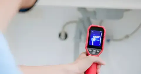 Advanced leak detection in Auburn, AL using thermal imaging by Auburn Plumbing Pros.