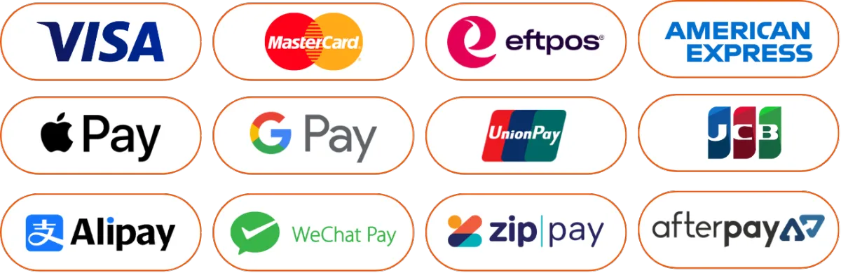 Accepting ALL Major Payment Methods