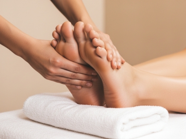 Thai foot massage and reflexology session at Aya Thai Massage and Wellness in Chilliwack