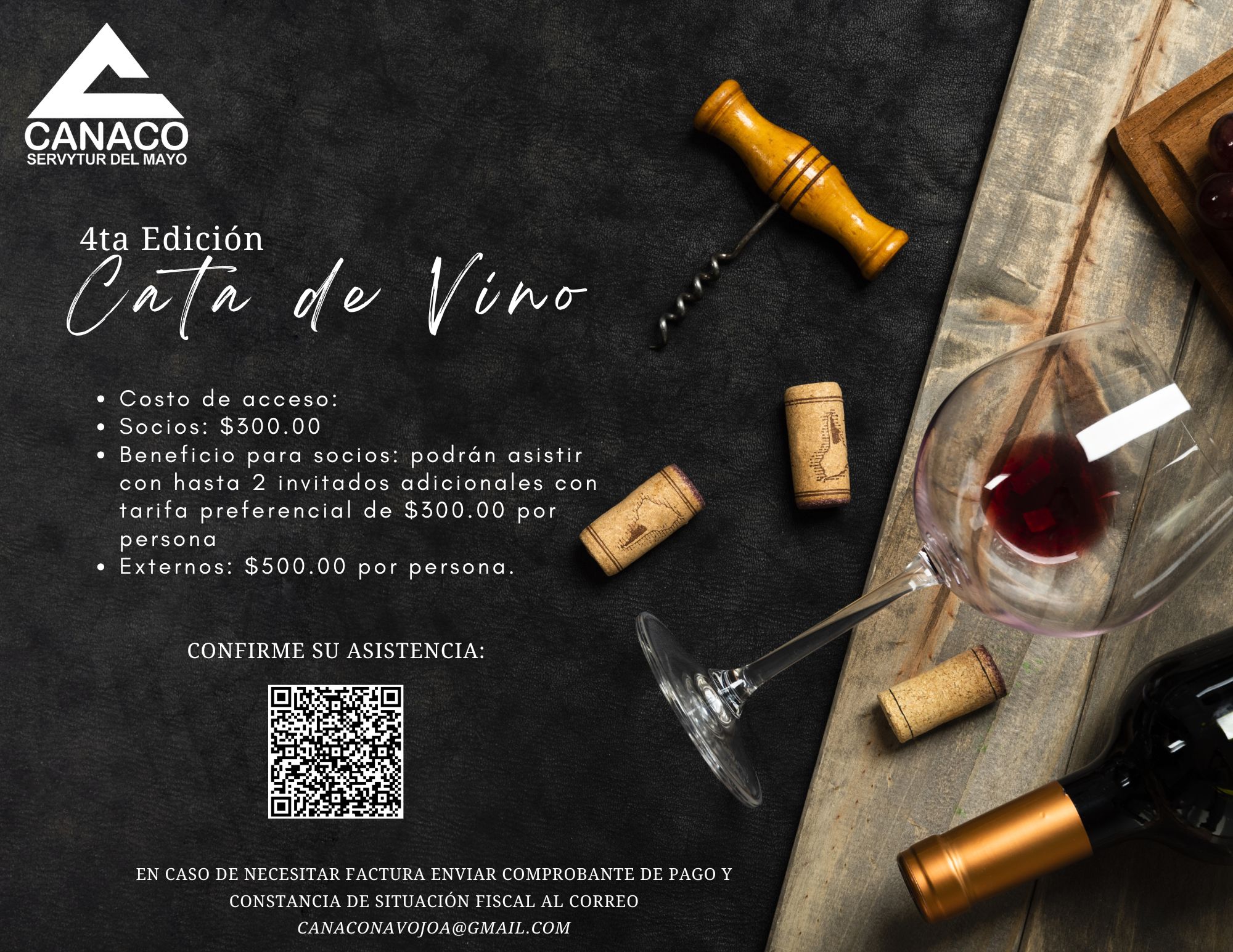 Cata de Vinos- CANACO