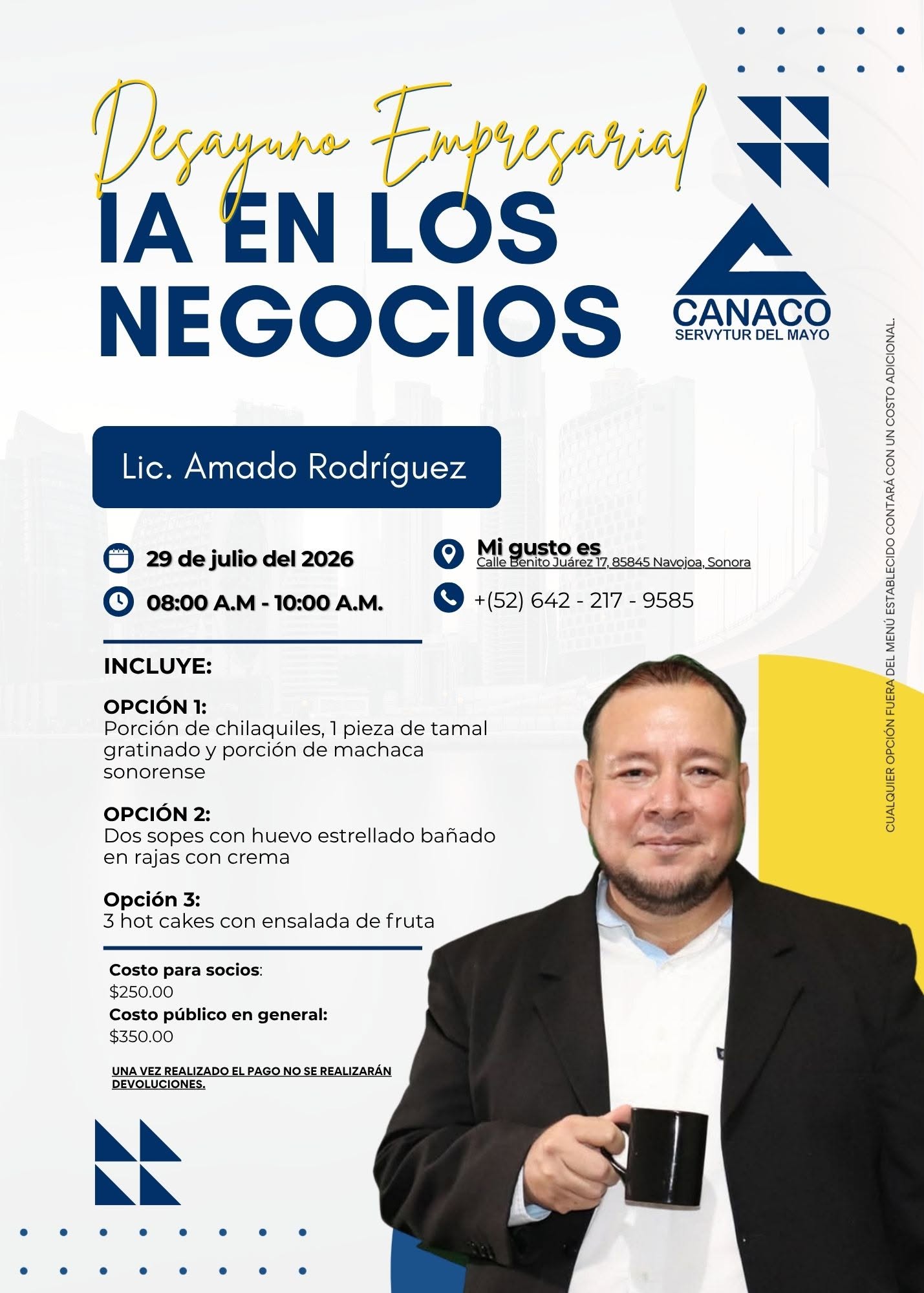 Desayuno Empresarial - IA en los negocios