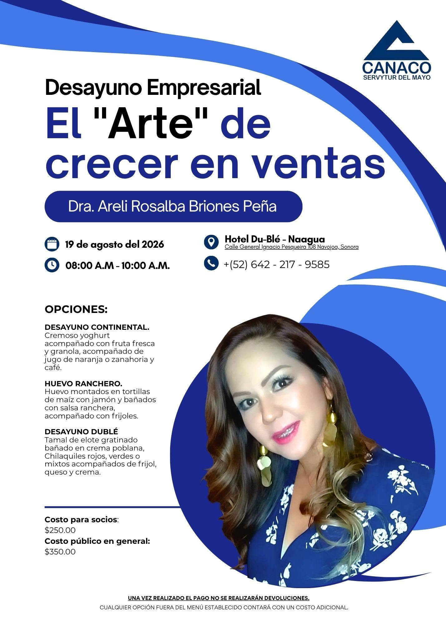 Desayuno Empresarial- El arte de crecer en ventas