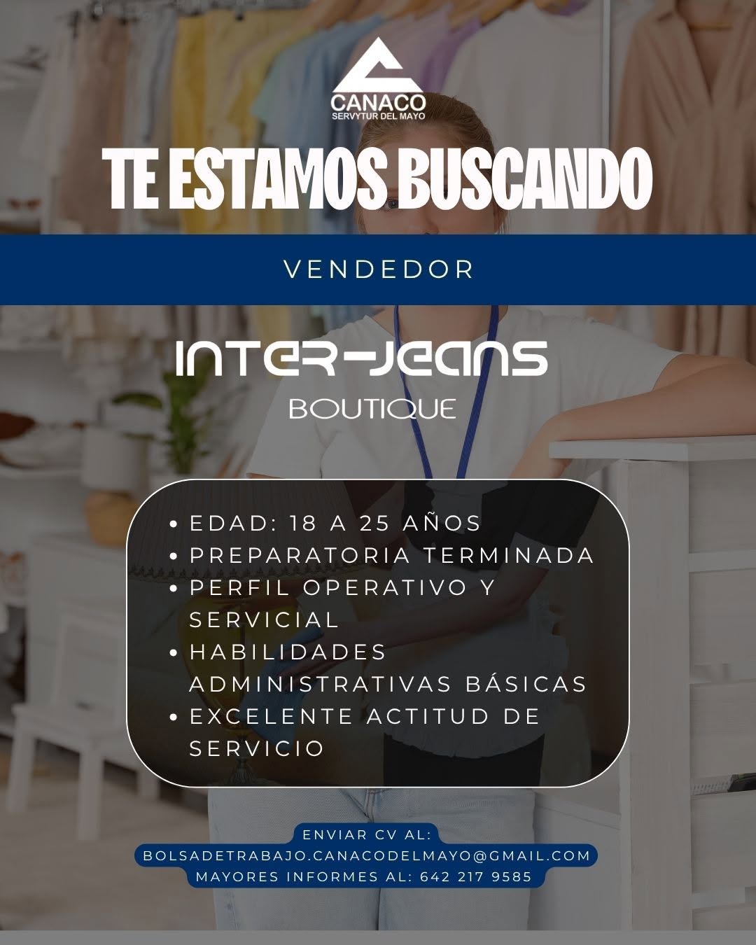Vendedor En Tienda