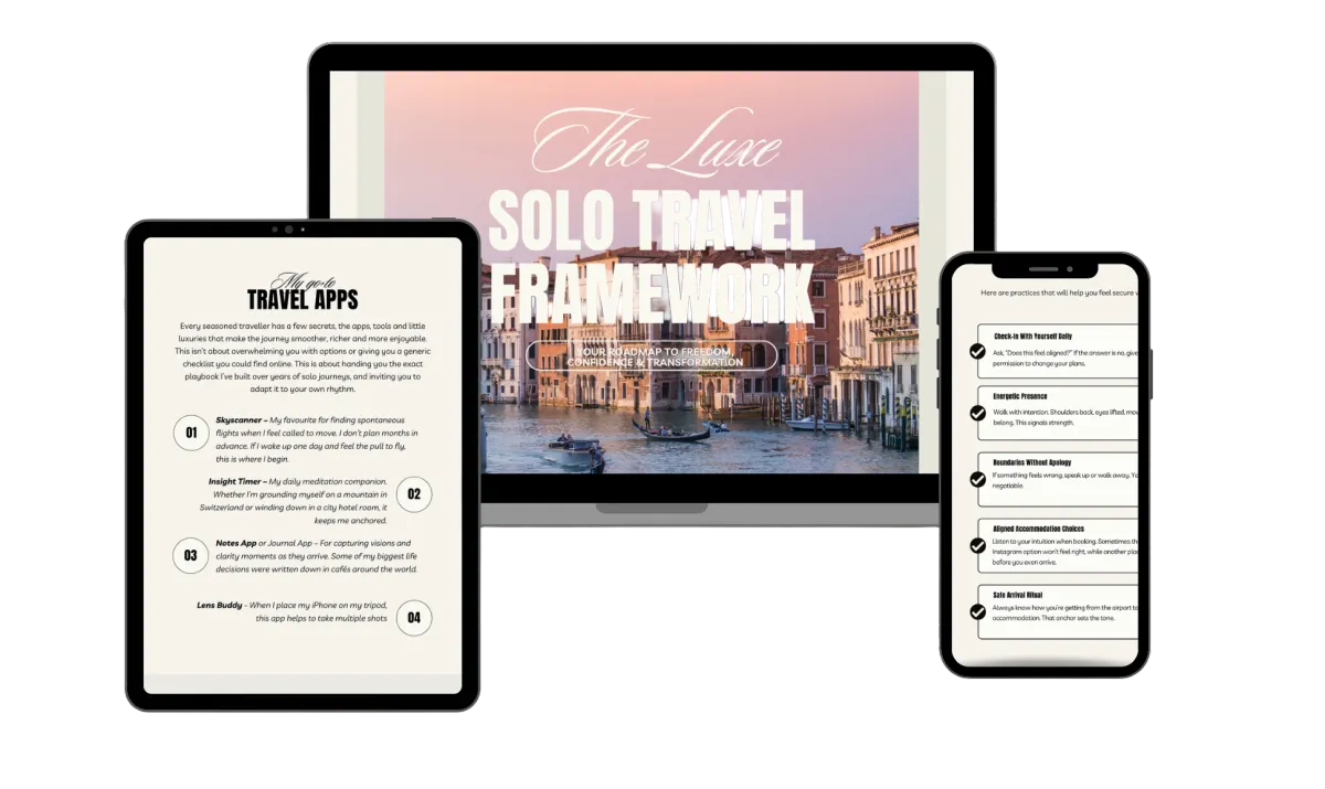The Luxe Solo Female Travel Guide from Life of Laura