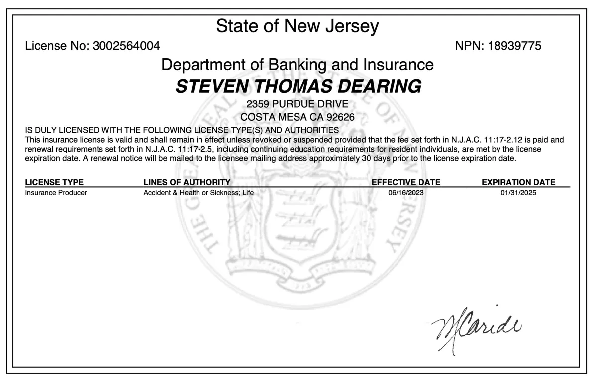 state license