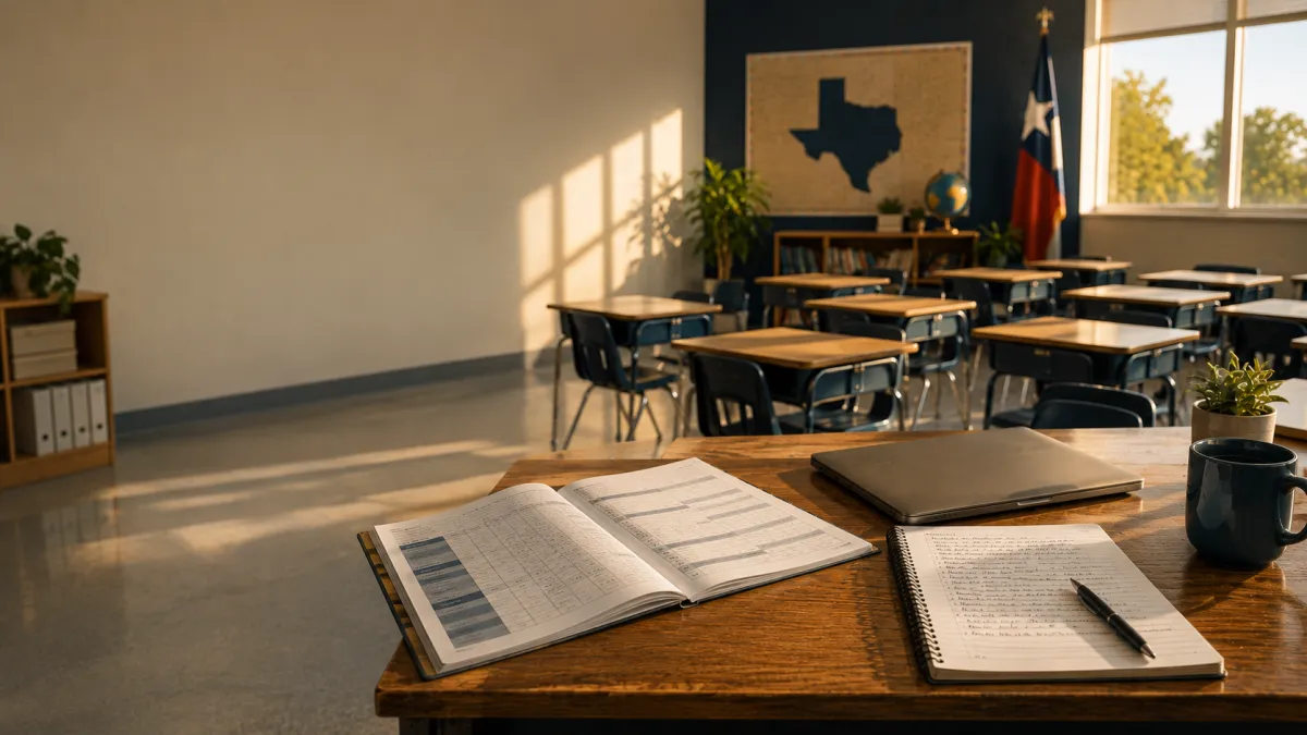 What is T-TESS, and how are Texas teachers scored?