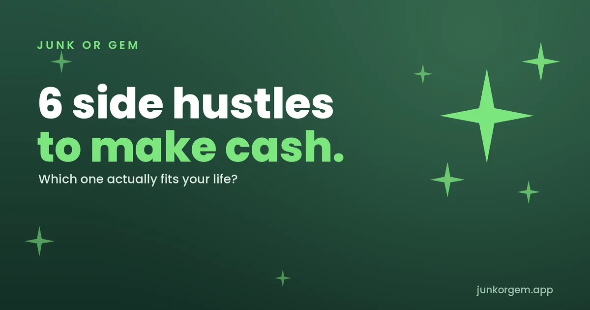 The 6 Types of Side Hustles to Make Extra Money