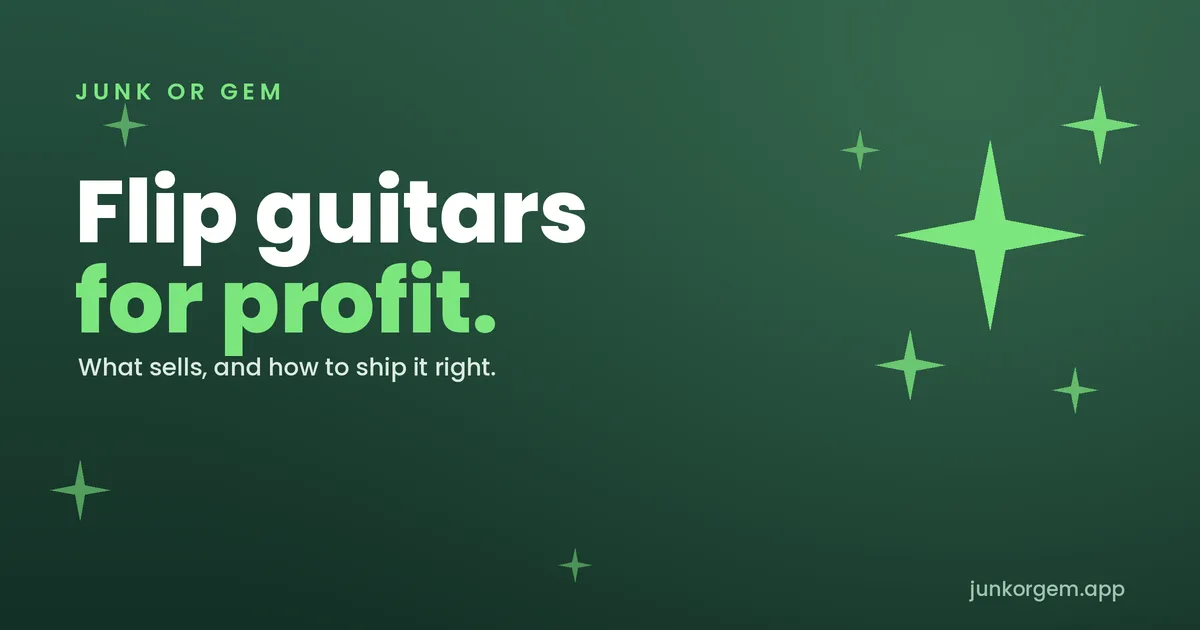 How to Flip Guitars for Profit
