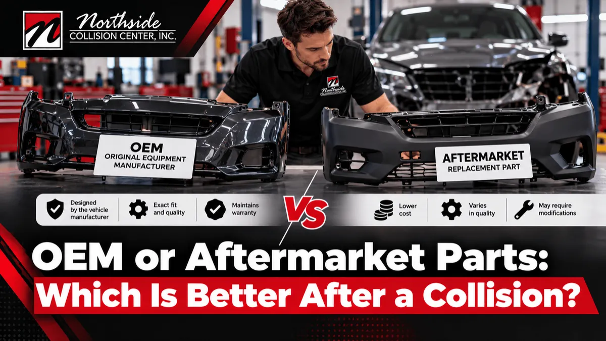 OEM or Aftermarket Parts: Which Is Better After a Collision?