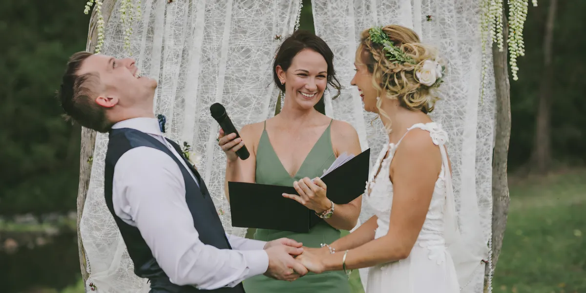 Thoughtfully written, beautifully delivered, and completely about the two of you.