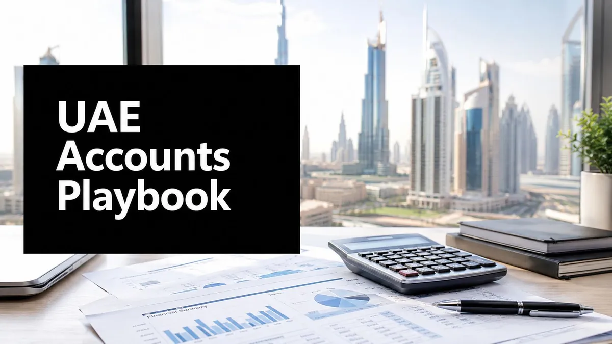 Accounts Preparation in UAE: A Step-by-Step Playbook