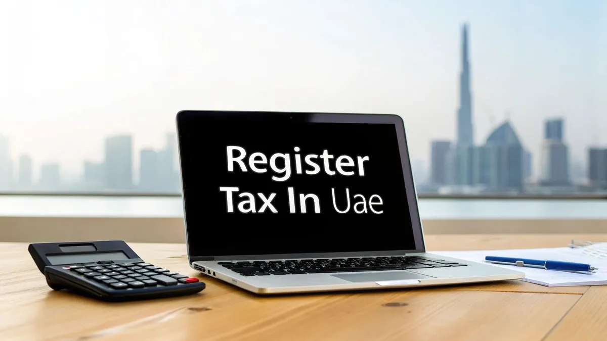 Your Guide to Register for Tax in UAE