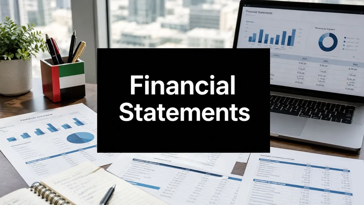 Financial Statement Preparation UAE: IFRS & Tax 2026 Guide
