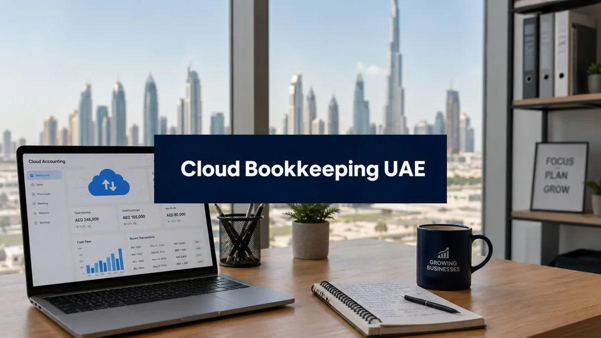 Cloud Bookkeeping UAE: SME Guide 2026