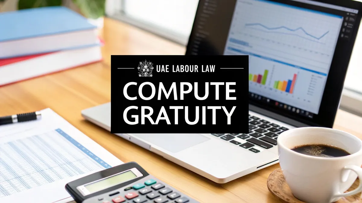How to Compute Gratuity in the UAE Accurately