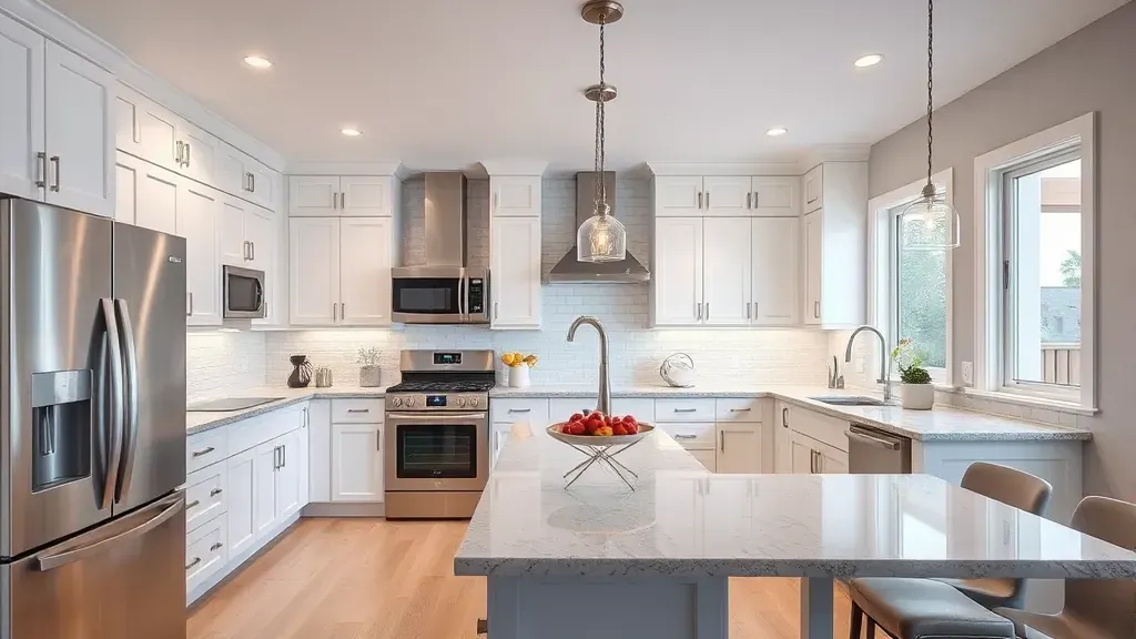 Kitchen Remodeling projects in Vista CA showcasing modern designs and upgrades for a stylish home transformation