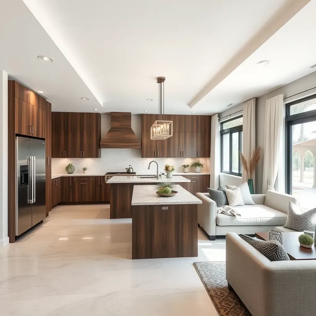Detailed home remodeling in Fairbanks Ranch, CA, showcasing modern renovations and elegant landscaping.